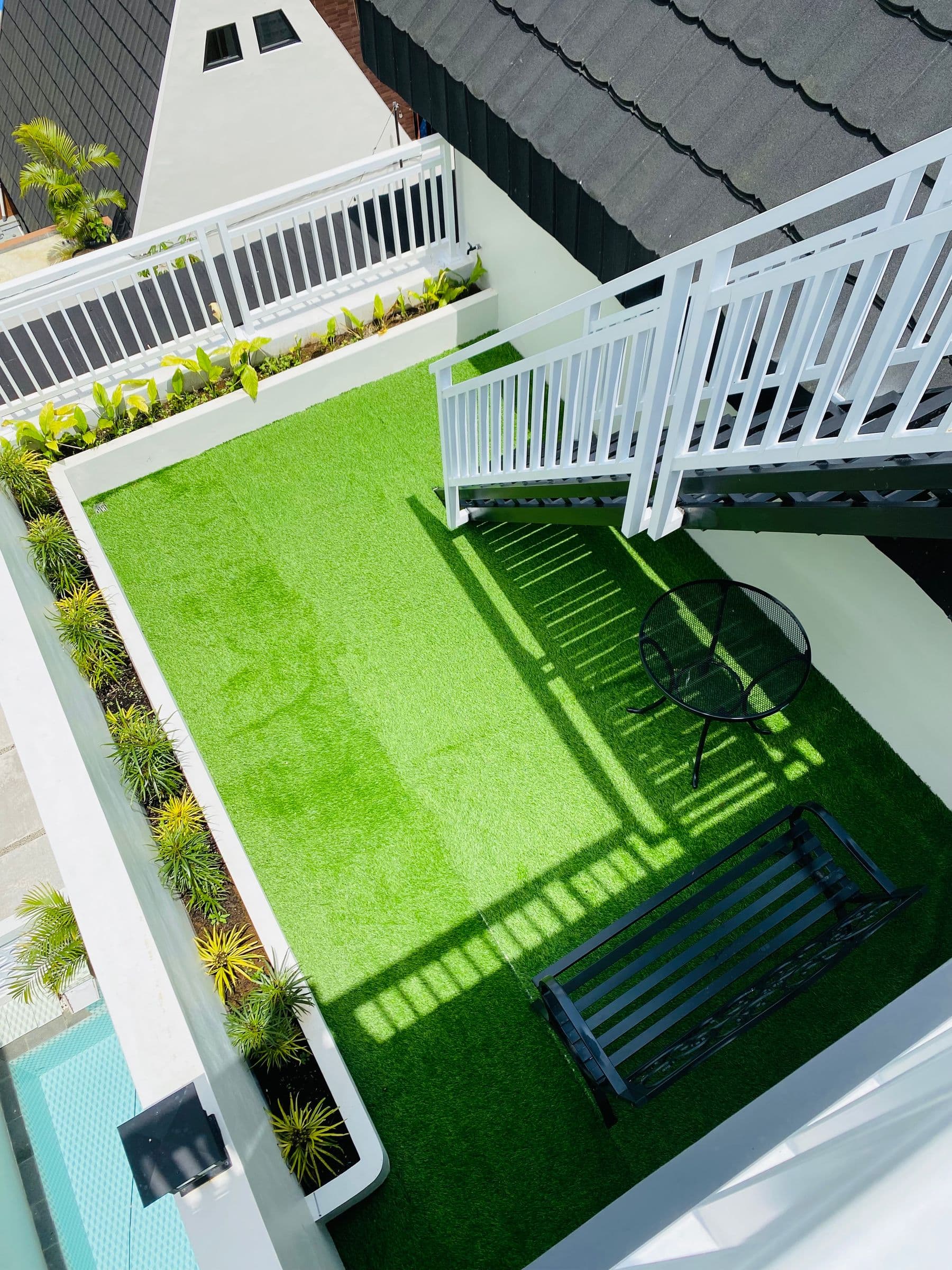 Artificial turf installation in San Diego